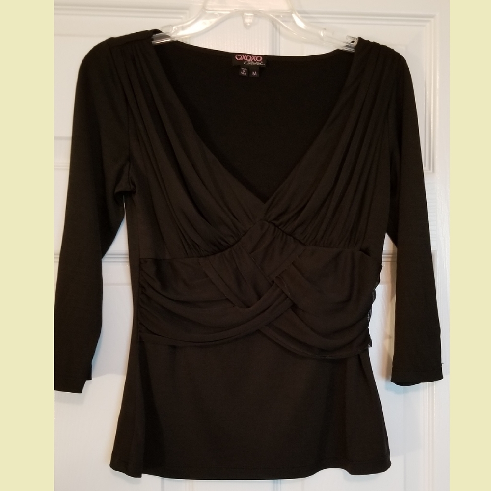 Black XOXO Shirt